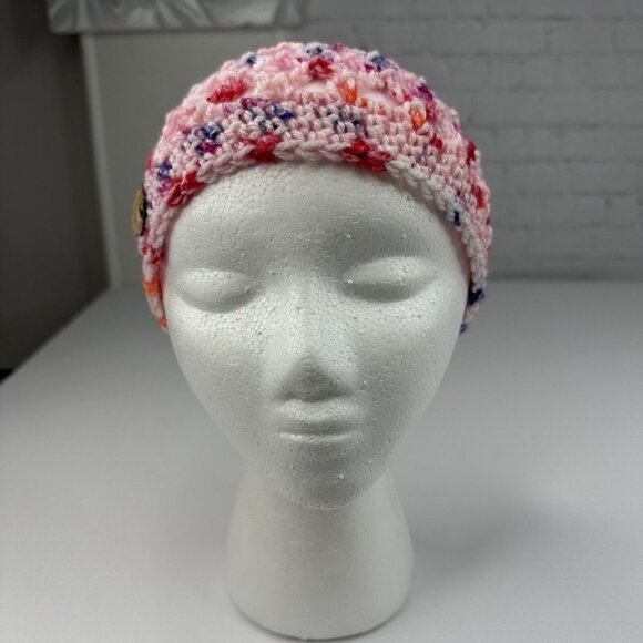 Handmade New Open Weave‎ Fishnet Amigo XL Melange Winter Knit Beanie- M/L - Picture 2 of 10